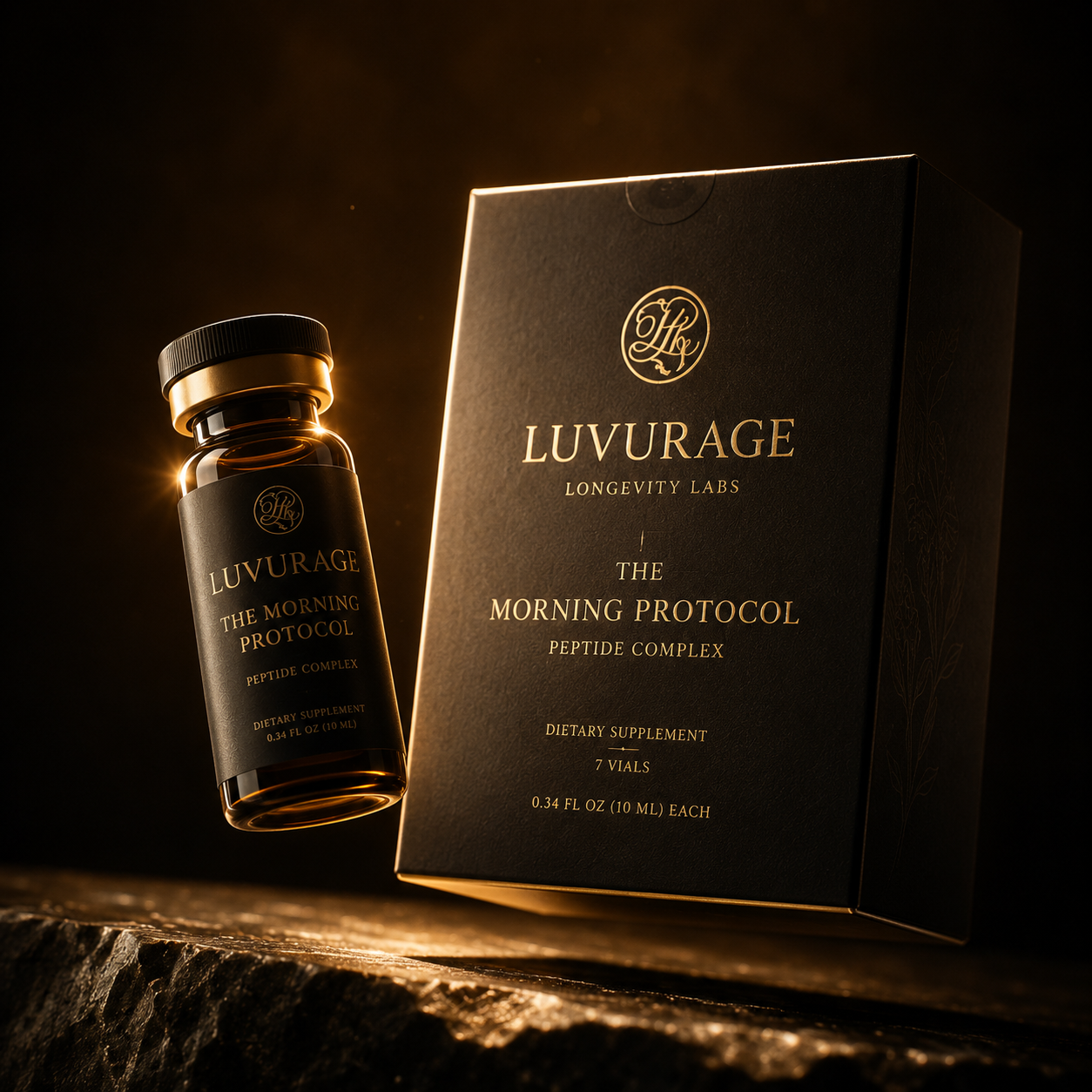 The Morning Protocol — peptide and NAD+ ritual